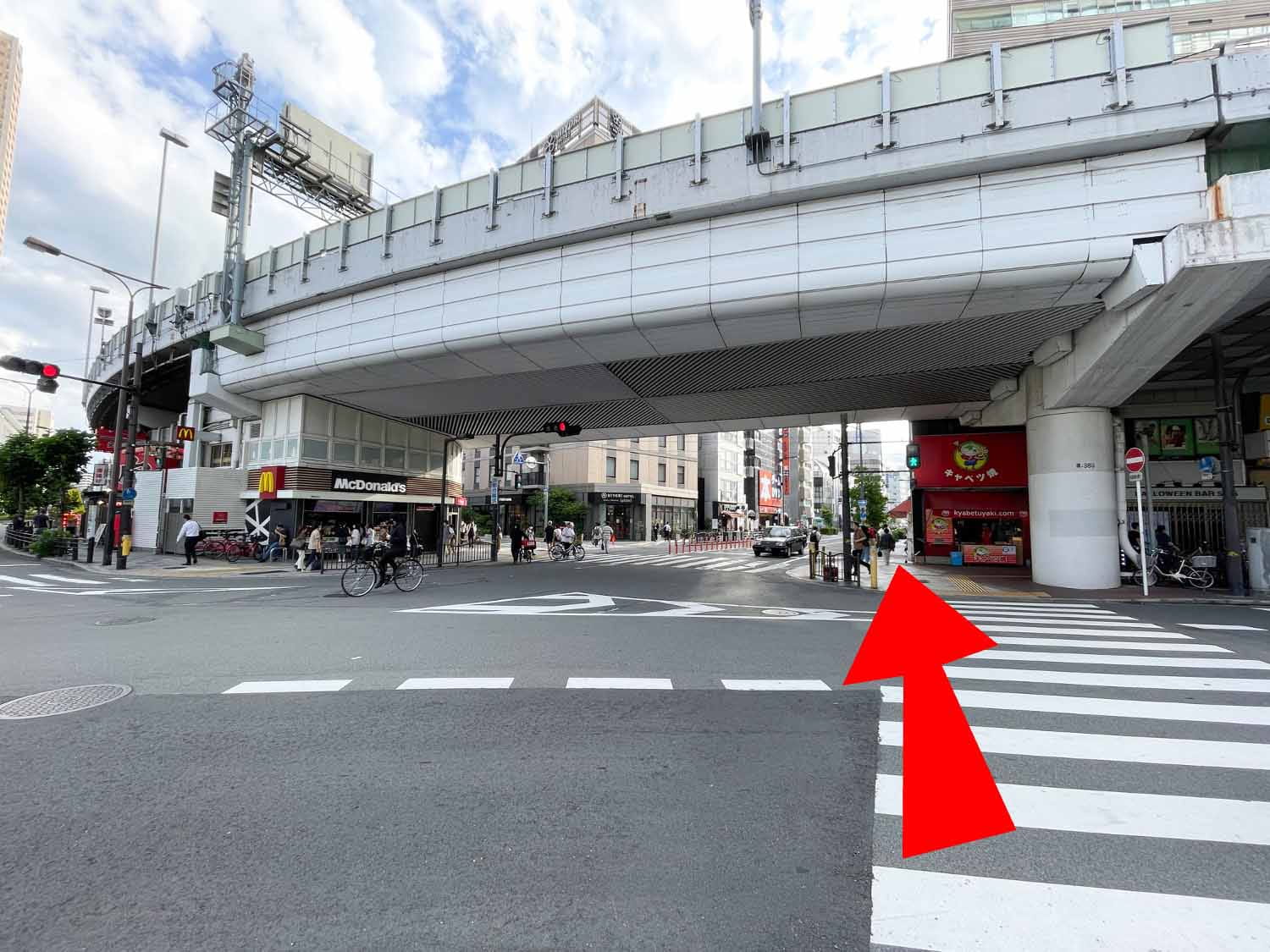 南海なんば駅 アクセス方法1