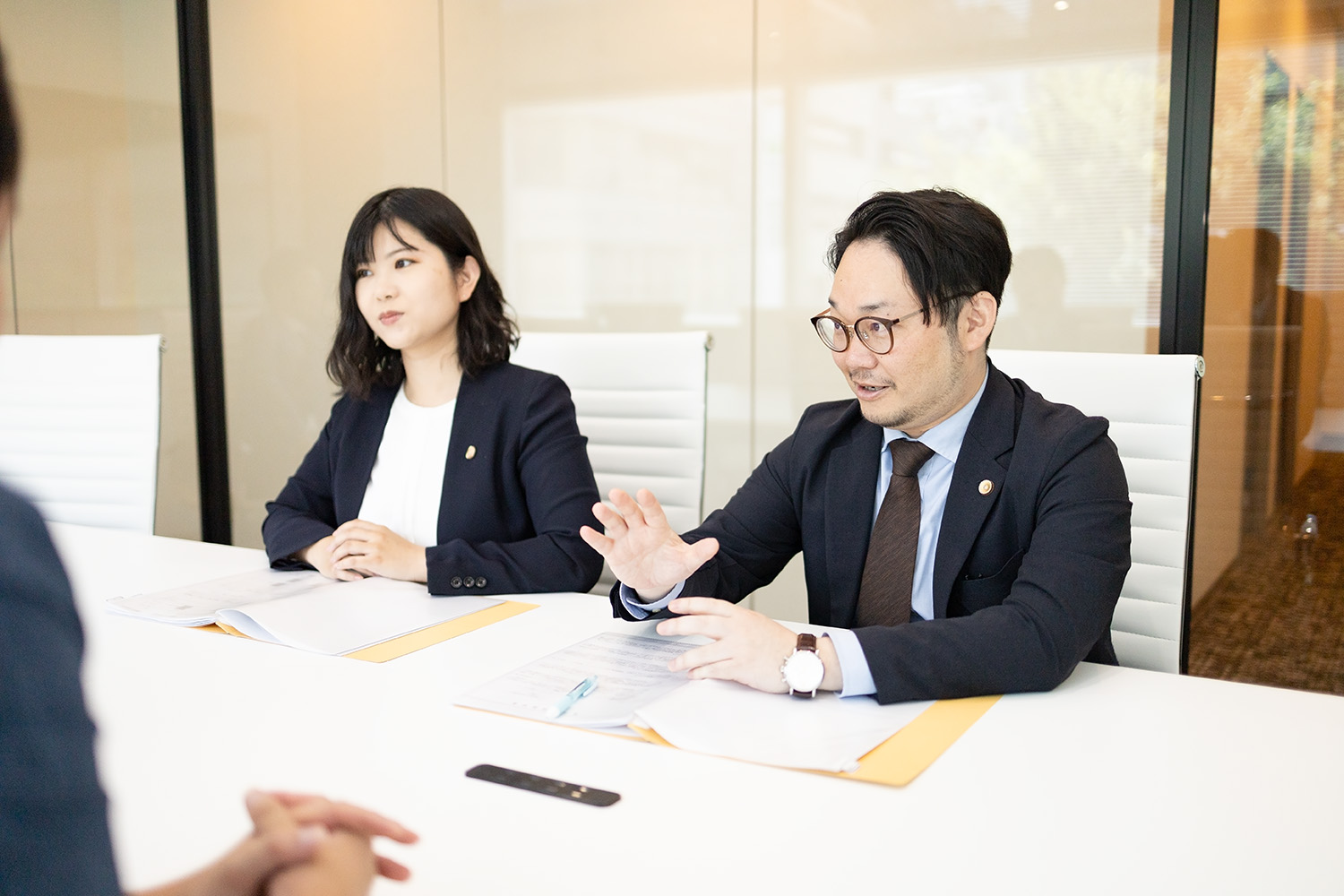 事故直後からのサポート